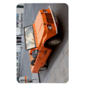 Orange Citroen Mehari Magnet (Vertikal)