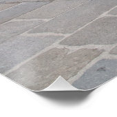 Orange Citroen Mehari Poster (Ecke)