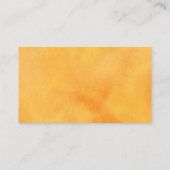 Orange Citrus Baby Duwer Frucht Windel Raffel Begleitkarte (Rückseite)