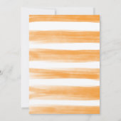 Orange Citrus Brautparty Game (Rückseite)