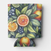 Orange Citrus Elegantes Brautparty Dosenkühler (Vorderseite)