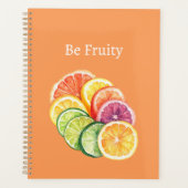 Orange Citrus Frucht Sei Fruchtig Planer (Vorderseite)