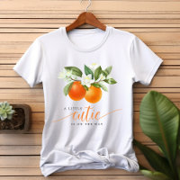 Orange Citrus Kleiner Schatz auf dem Weg Baby Show