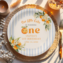 Orange Citrus Little Cutie Geburtstag