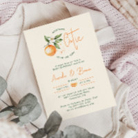 Orange Citrus Little Cutie Paare Baby Sprinkle