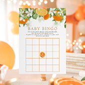 Orange Citrus Little Süsse Baby Showroom Bingo Gam Einladung