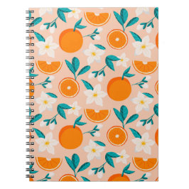 Orange Citrus Notizblock