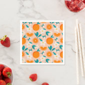 Orange Citrus Serviette (Beispiel)