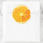 Orange Citrus Slice Sticker Pack (Tasche)