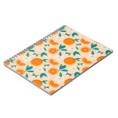 Orange Citrus Spaß Notizblock (Linke Seite)
