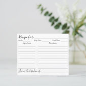 Orange Citrus Summer Floral Botanical Recicard (Stehend Vorderseite)