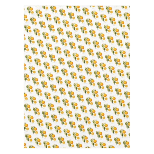 Orange – Citrus Tischdecke (Vorderseite)