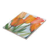 Orange Citrus Tulips Fliese (Seite)