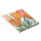 Orange Citrus Tulips Notizblock (angewinkelt)