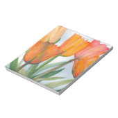 Orange Citrus Tulips Notizblock (Rotiert)