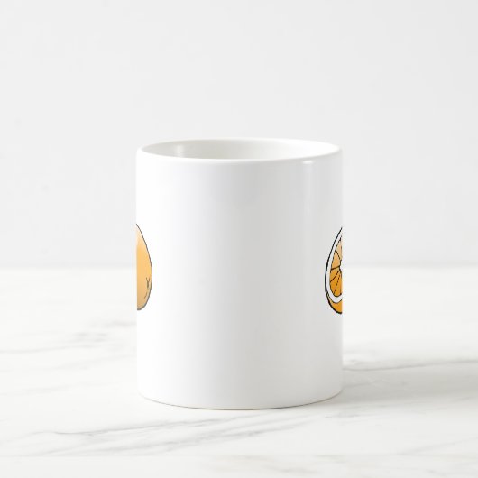 Orange Classic Tasse (Mittel)