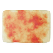 Orange Cloud Effect Bath Mat Badematte (Vorderseite)