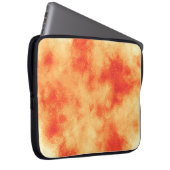 Orange Cloud Effect Electronics Bag Laptopschutzhülle (Vorne Rechts)