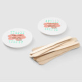 Orange clouds twinkle twinkle little stars green fächer (Non-assembled)