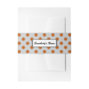 Orange Clover Ribbon (Pers) von Kenneth Yoncich Einladungsbanderole