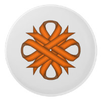 Orange Clover Ribbon von Kenneth Yoncich