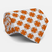 Orange Clover Ribbon von Kenneth Yoncich Krawatte (Gerollt)