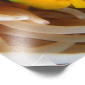 Orange Clown Fisch Fotodruck (Ecke)