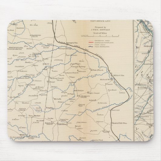 Orange Co, Va, Minenlauf, Rapidan River Mousepad (Vorne)