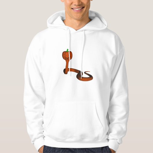 Orange Cobra Hoodie (Vorderseite)