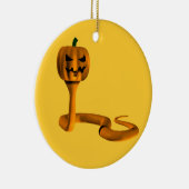 Orange Cobra Keramikornament (Rechts)