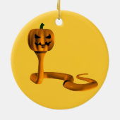 Orange Cobra Keramikornament (Hinten)