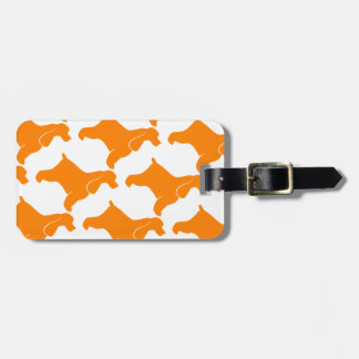 Orange Cocker Spaniel Gepäckanhänger