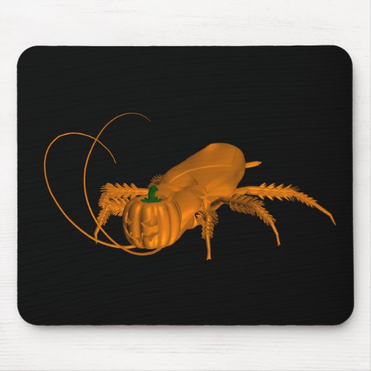 Orange Cockroach Mousepad (Vorne)