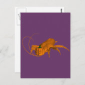 Orange Cockroach Postkarte (Vorne/Hinten)