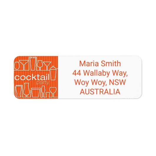 Orange Cocktail Party (Vorne)