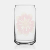 Orange Collarette Dahlia Blooms Floral Dosenglas (Rückseite)