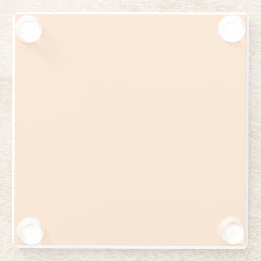 Orange Color Glasuntersetzer (Rückseite)