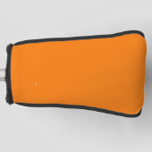 Orange Color Golf Headcover (Vorderseite)