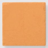 Orange Color Steinuntersetzer (Vorderseite)