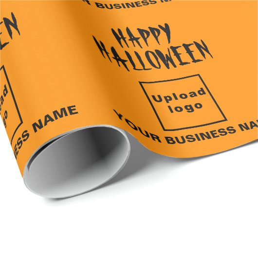 Orange Color Wrapping Paper Geschenkpapier (Rolleneckpunkt)