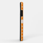 Orange Combination Checkerboard von Shirley Taylor Case-Mate iPhone Hülle (Hinten/Rechts)
