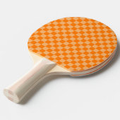 Orange Combination Checkerboard von Shirley Taylor Tischtennis Schläger (Vorderseite)