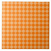 Orange Combination Diamond Pattern von STaylor Fliese (Vorderseite)