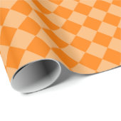 Orange Combination Diamond Pattern von STaylor Geschenkpapier (Rolleneckpunkt)