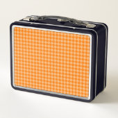 Orange Combination Diamond Pattern von STaylor Metall Brotdose (Rückseite)