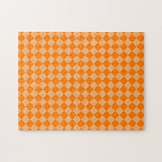 Orange Combination Diamond Pattern von STaylor Puzzle (Horizontal)