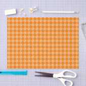 Orange Combination Diamond Pattern von STaylor Seidenpapier (Handwerk)