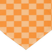 Orange Combination Diamond Pattern von STaylor Tischdecke (Schrägansicht)