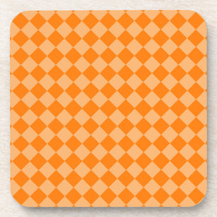 Orange Combination Diamond Pattern von STaylor Untersetzer