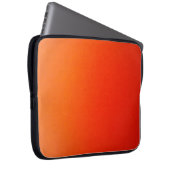 Orange Computer Sleeve (Vorne Rechts)